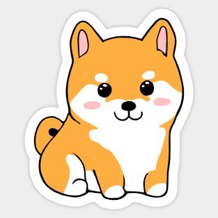 Kawaii Shibe 01 Sticker